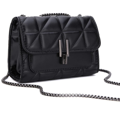 grande bolsa luxo mulheres pu alta capacidade ombro em corrente bolsa transversal