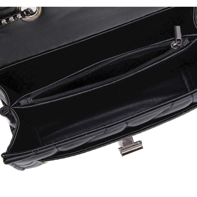 grande bolsa luxo mulheres pu alta capacidade ombro em corrente bolsa transversal