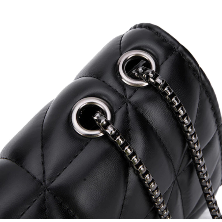 grande bolsa luxo mulheres pu alta capacidade ombro em corrente bolsa transversal