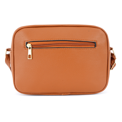 Bolsa Tiracolo Feminina com Costura Matelassê e Alça Ajustável